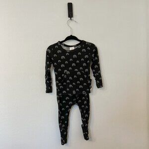 Ready Set Romper Rainbow Front-Opening Romper